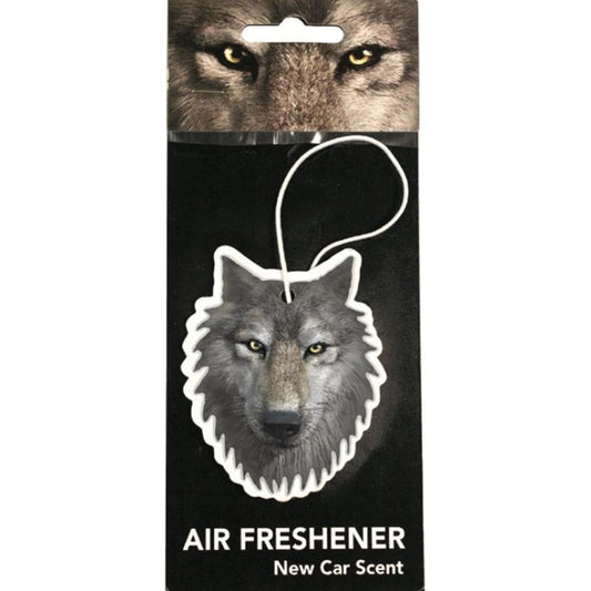 Wolf New Car Scent Hanging Air Freshener