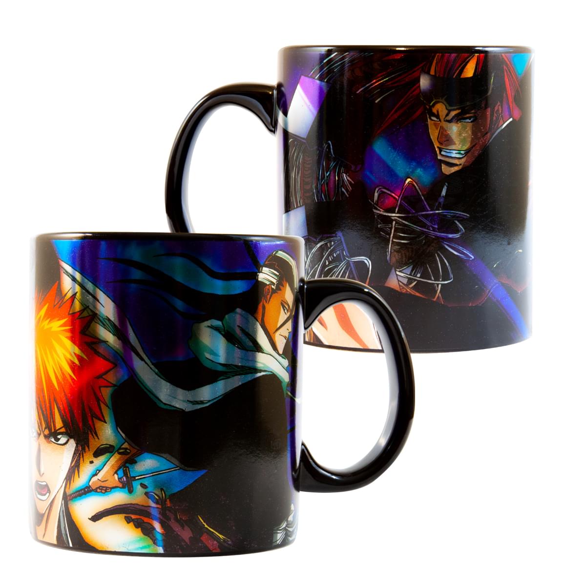 Bleach Foil Print Mug § Coffee and Tea § Black Luster Coffee Mug