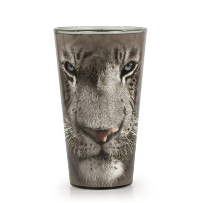 White Tiger Collectible Animal Print Glass § White Tiger 16-Ounce Pint Glass