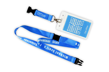 The Office Fun Run Race For The Cure Lanyard & ID Badge § Raise Rabies Awareness