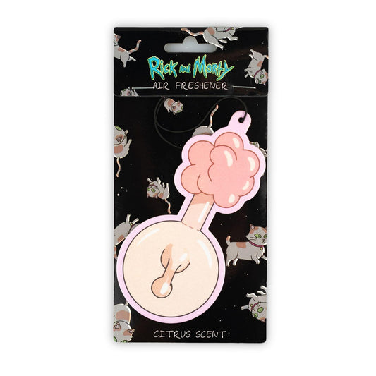 Rick and Morty Plumbus Hanging Air Freshener for Car or Closet § Citrus Scent