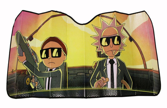 Rick and Morty Run the Jewels Accordion Auto Sunshade § Rick And Morty Accessory