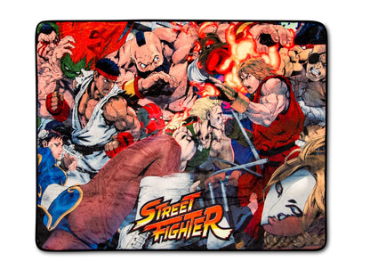 Street Fighter II: The World Warrior Fleece Throw Blanket § 45 x 60 Inches