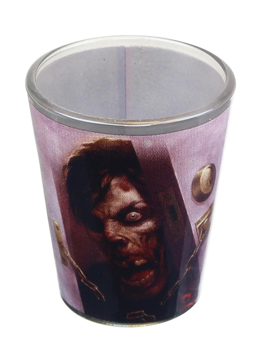 Zombie At Door 2oz Shot Glass