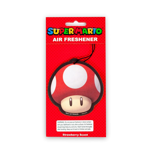 Super Mario - Toad Air Freshener § Licensed Nintendo Accessories - Strawberry