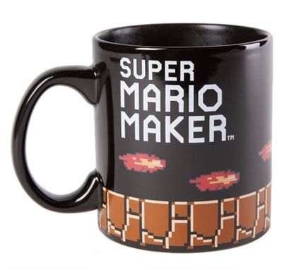 Super Mario Maker Bowser 20oz Heat Changing Ceramic Mug