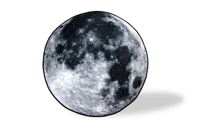 The Moon Fleece Throw Blanket § Large Soft Throw Blanket § 60-Inch Diameter