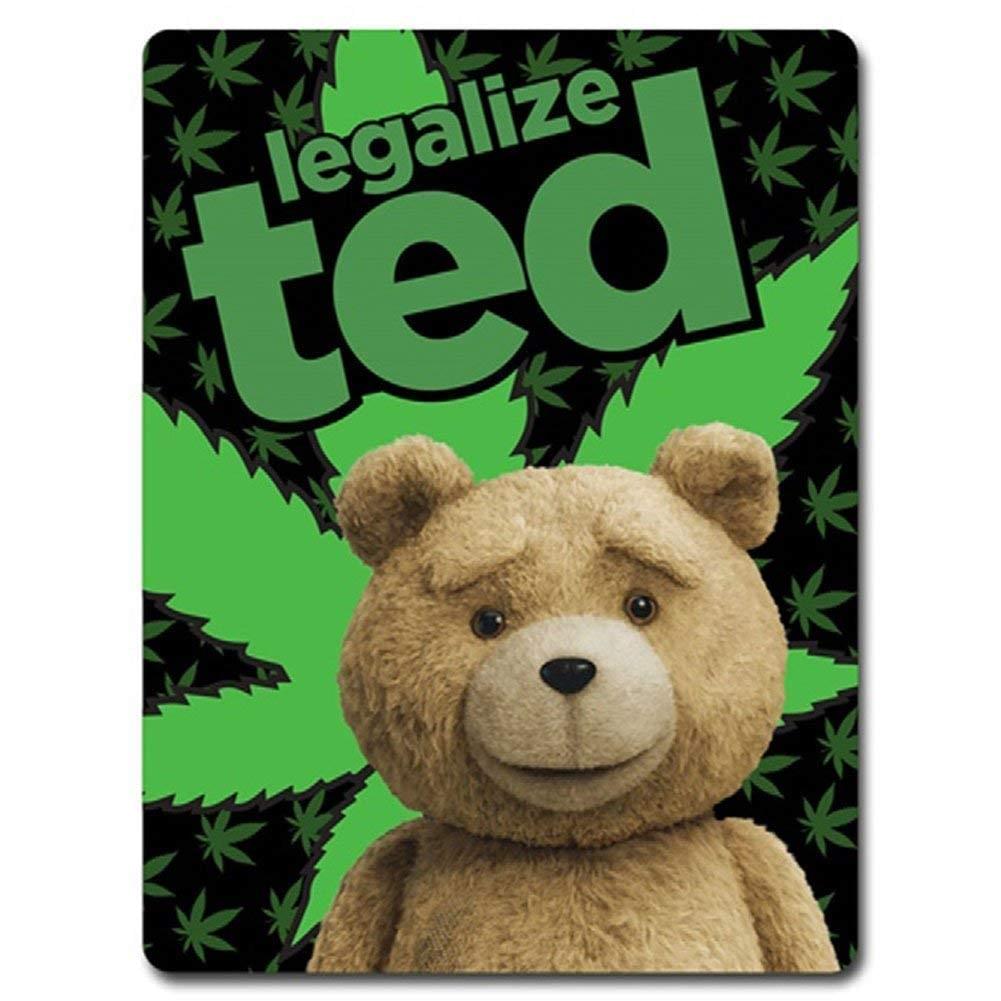 Ted 2 Legalize Ted Lightweight Fleece Throw Blanket § 45 x 60 Inches