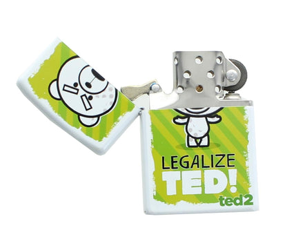 Ted 2 Legalize Ted! Metal Torch Lighter