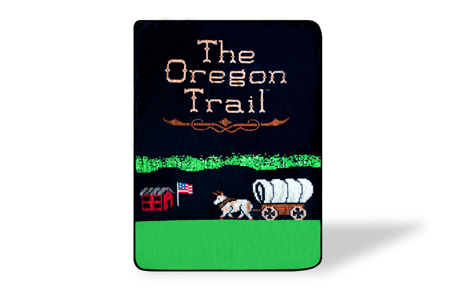 The Oregon Trail Video Game Large Fleece Throw Blanket § 60 x 45 Inches