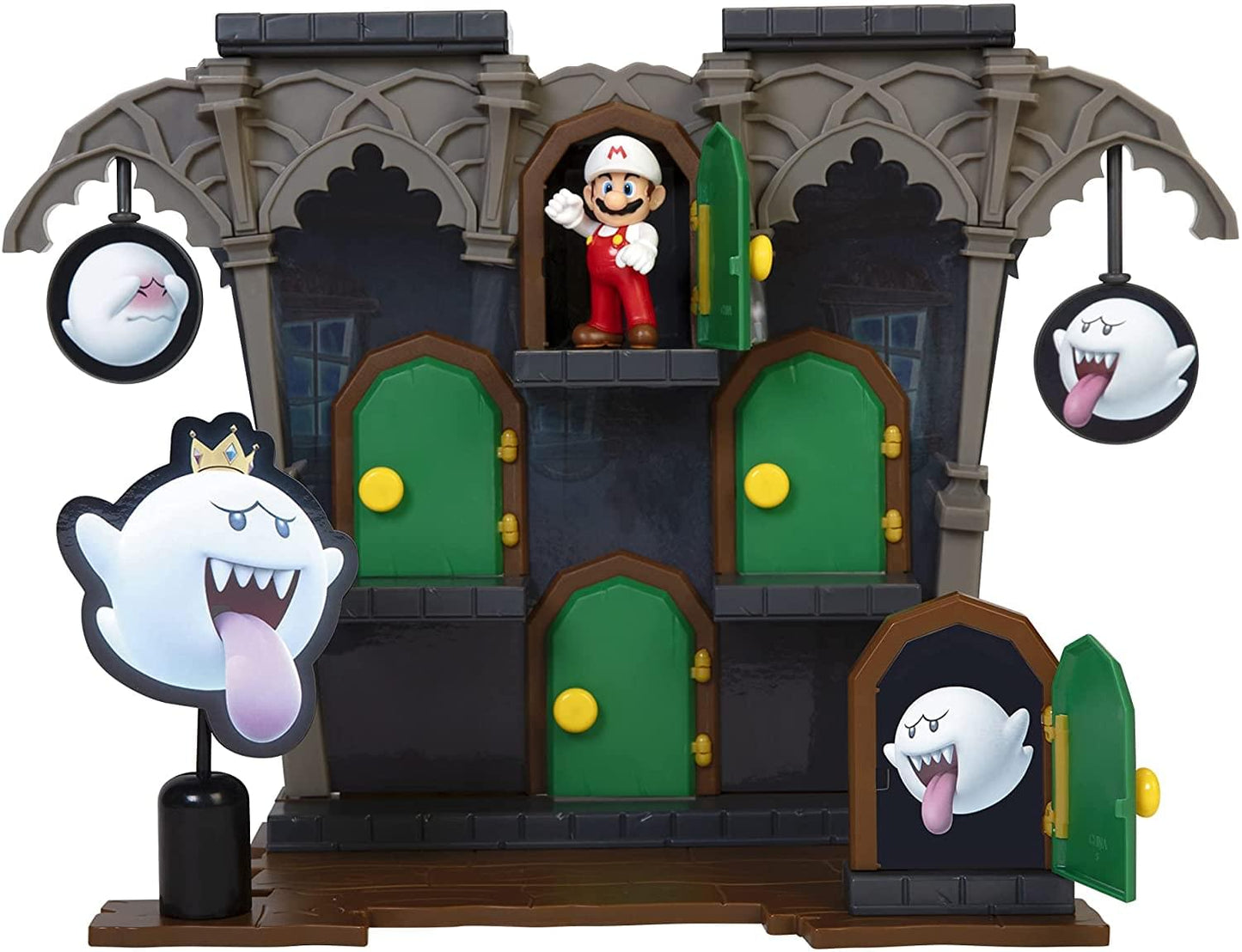 Super Mario World of Nintendo 2.5 Inch Deluxe Boo Mansion Playset