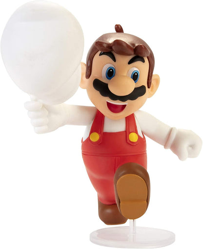 Super Mario World of Nintendo 2.5 Inch Figure § Tipping Hat Fire Mario