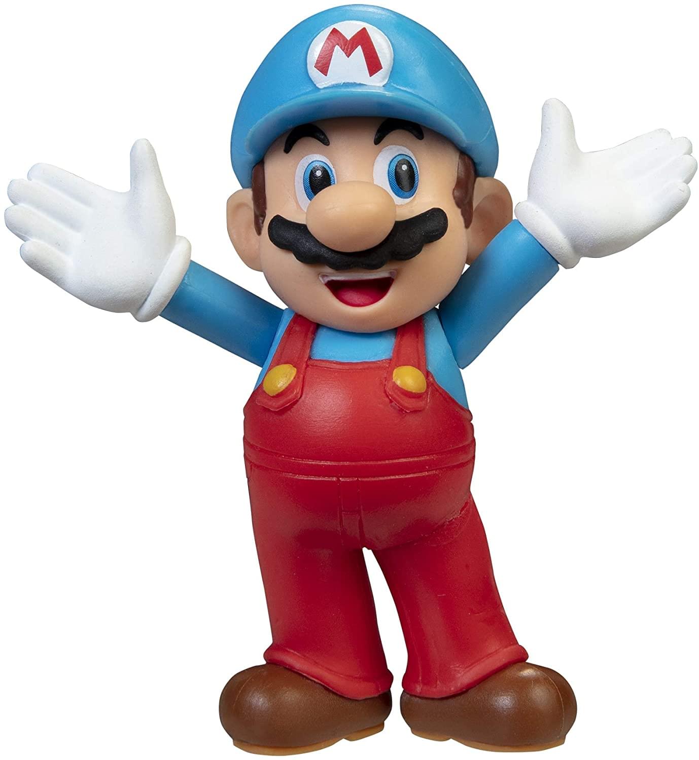 Super Mario World of Nintendo 2.5 Inch Figure § Open Arms Ice Mario