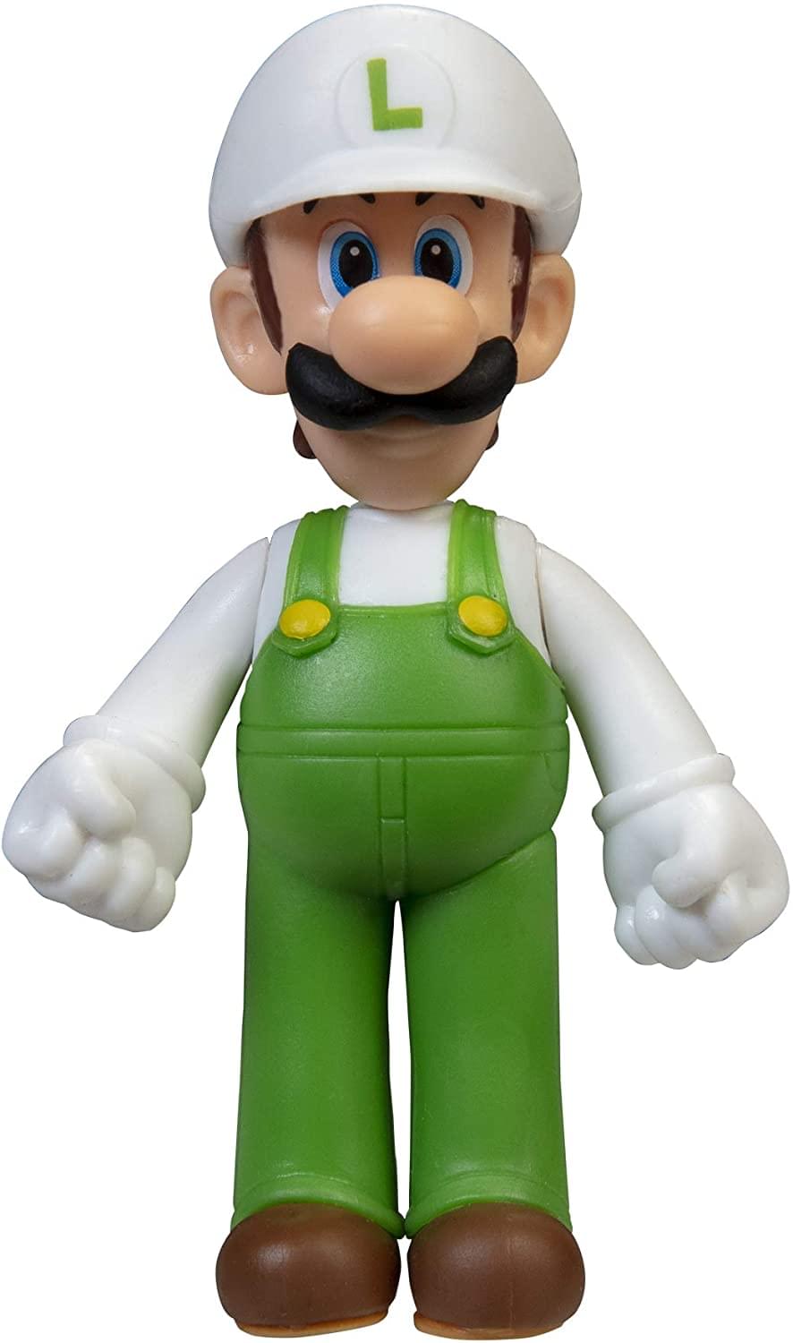 Super Mario World of Nintendo 2.5 Inch Figure § Standing Fire Luigi