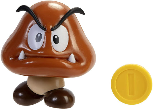 Super Mario World of Nintendo 4 Inch Figure § Goomba