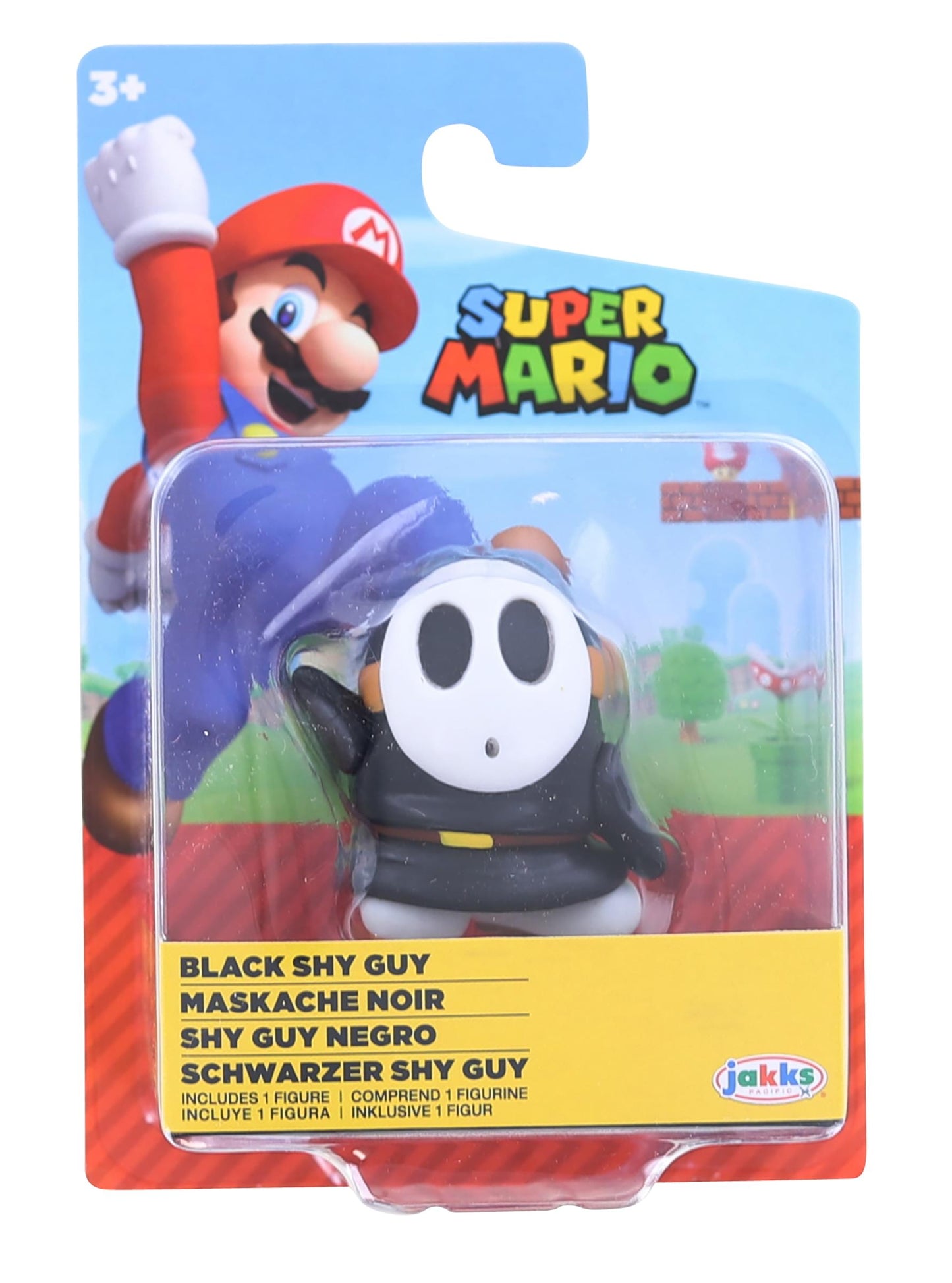 Super Mario World of Nintendo 2.5 Inch Figure § Black Shy Guy