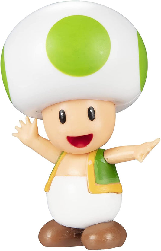 Super Mario World of Nintendo 2.5 Inch Figure § Green Toad