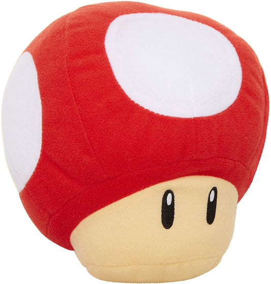 Super Mario Bros. 8 Inch 1 Up Mushroom Plush with Sound