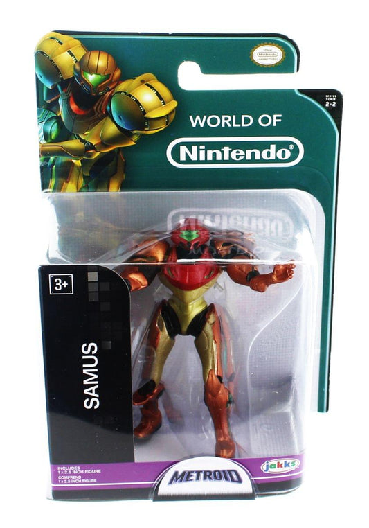 World of Nintendo 2.5" Mini Figure: Metroid Samus