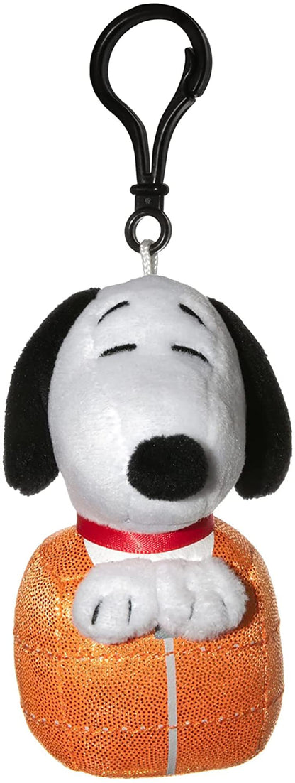 Snoopy in Space 4 Inch Plush Clip § Snoopy in Sleeping Bag