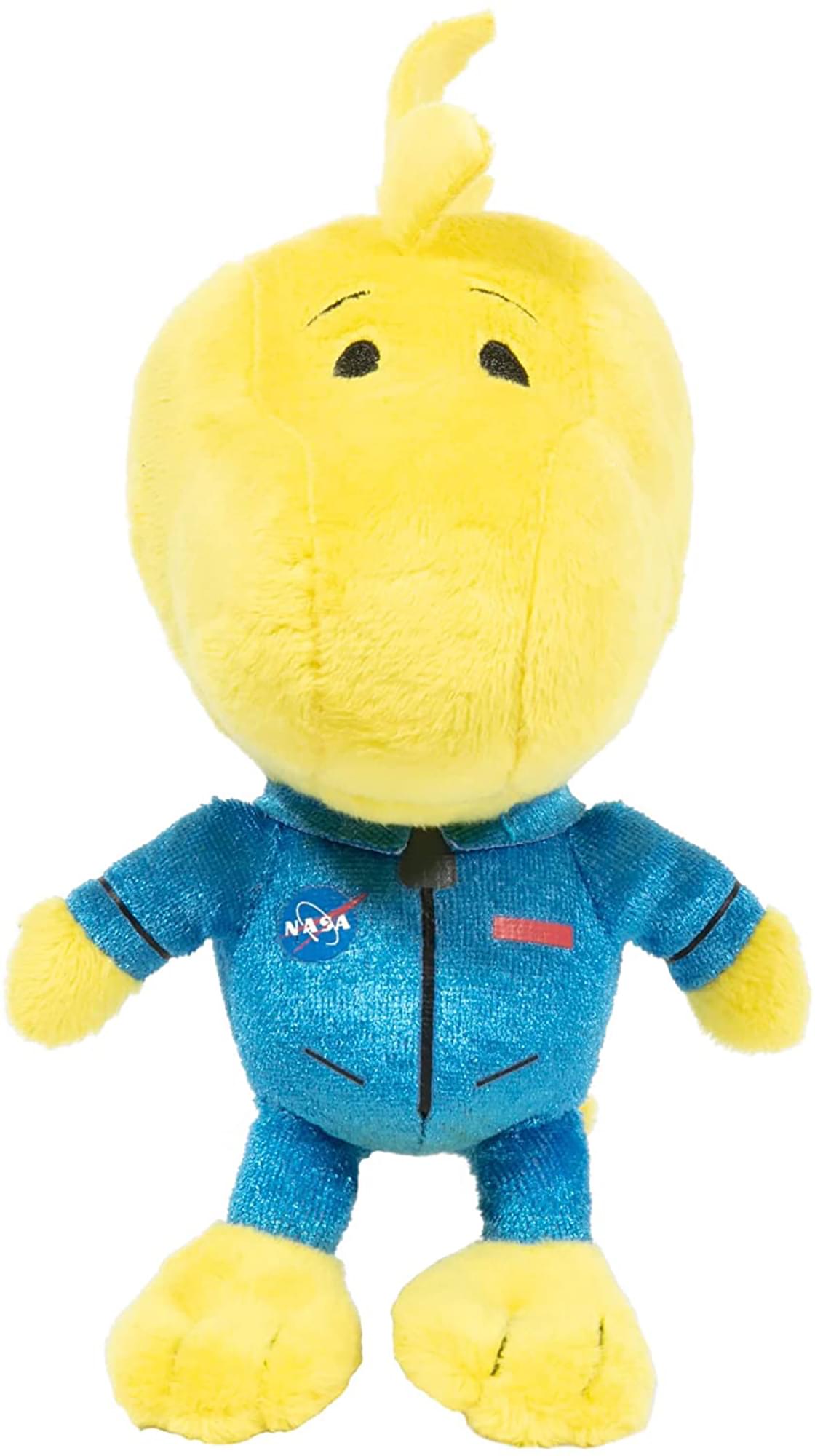 Snoopy in Space 7.5 Inch Plush § Woodstock in Blue NASA Suit