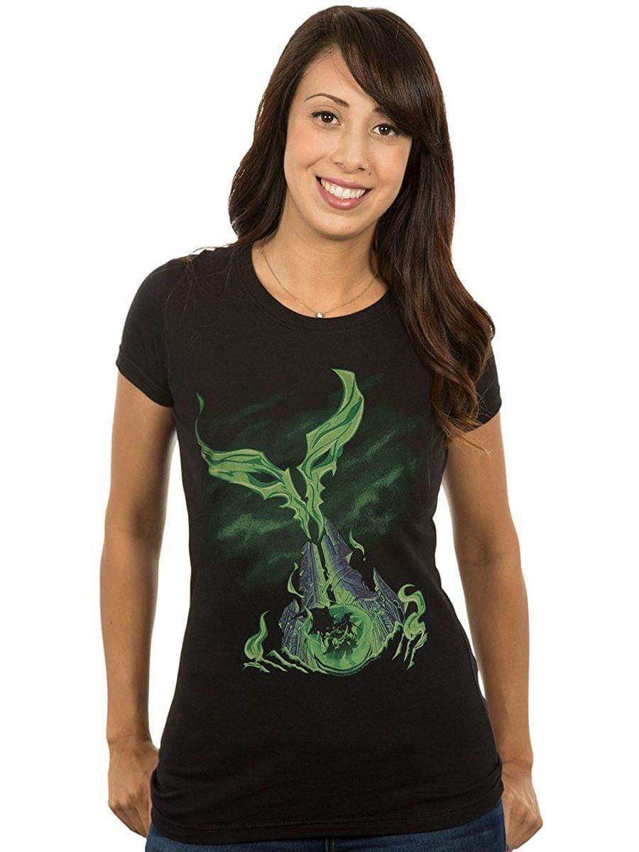 World of Warcraft: Legion Obelisk Women's Tee, Small (Black)