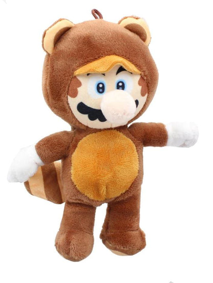 Super Mario 7 Inch Character Plush § Tanooki Mario