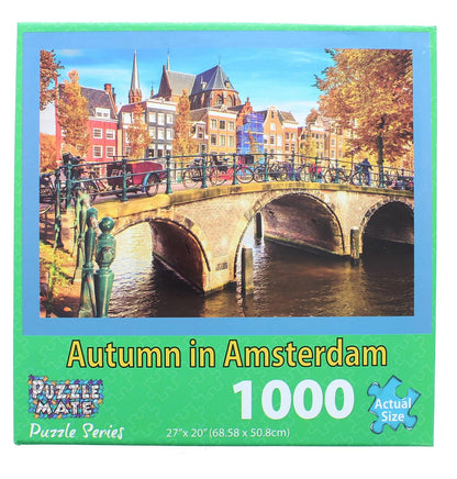 Autumn In Amsterdam 1000 Piece Jigsaw Puzzle