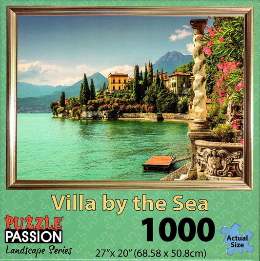 Villa Sea 1000 Piece Landscape Jigsaw Puzzle