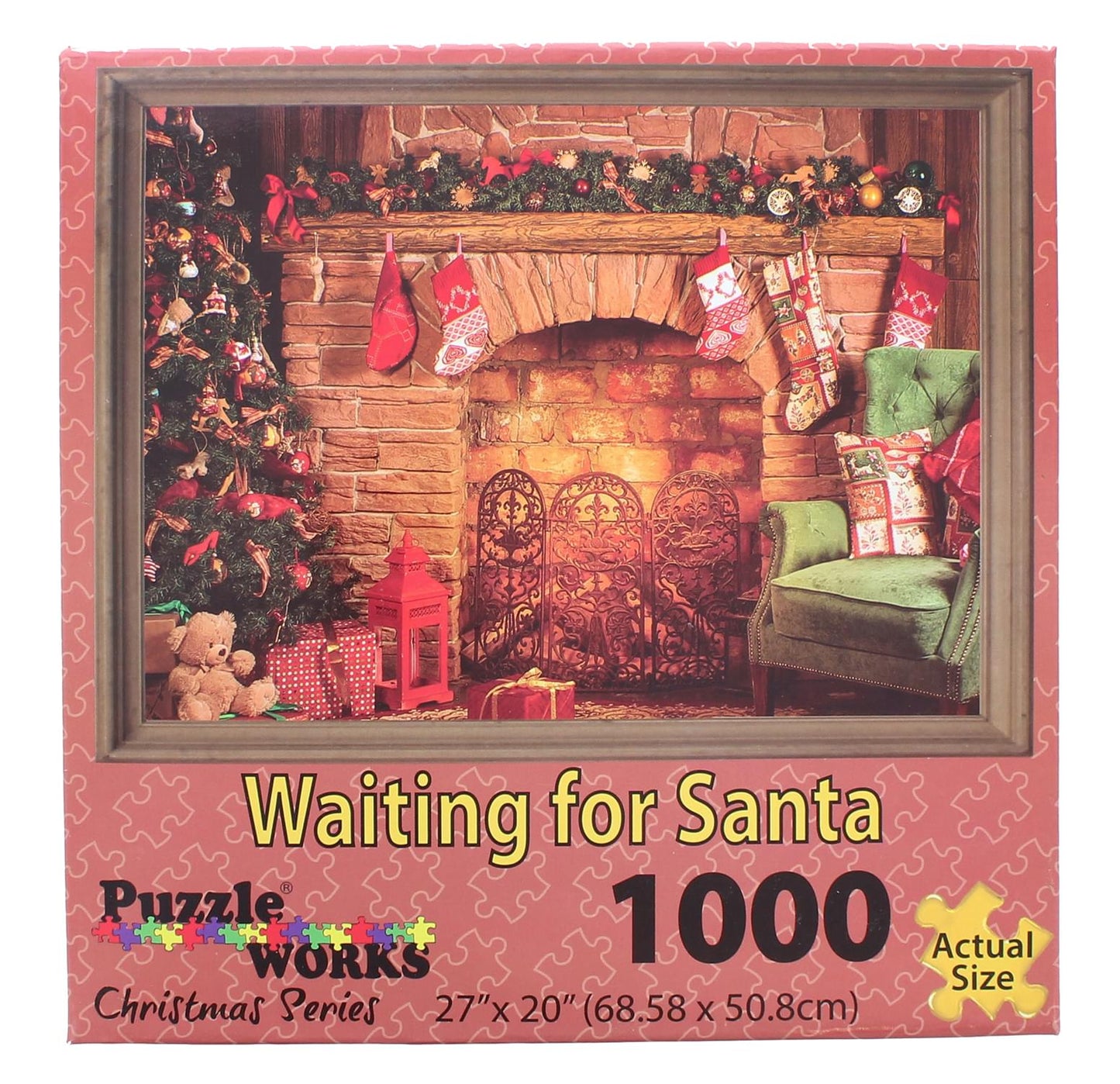 Waiting On Santa 1000 Piece Jigsaw Puzzle