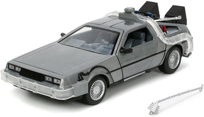 Back To The Future Time Machine Light-Up 1:24 Die Cast Vehicle