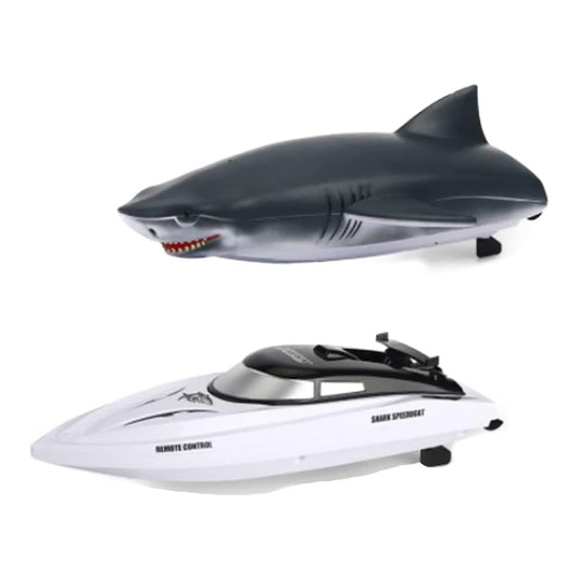 Shark Boat 2.4G Remote Control Water Toy