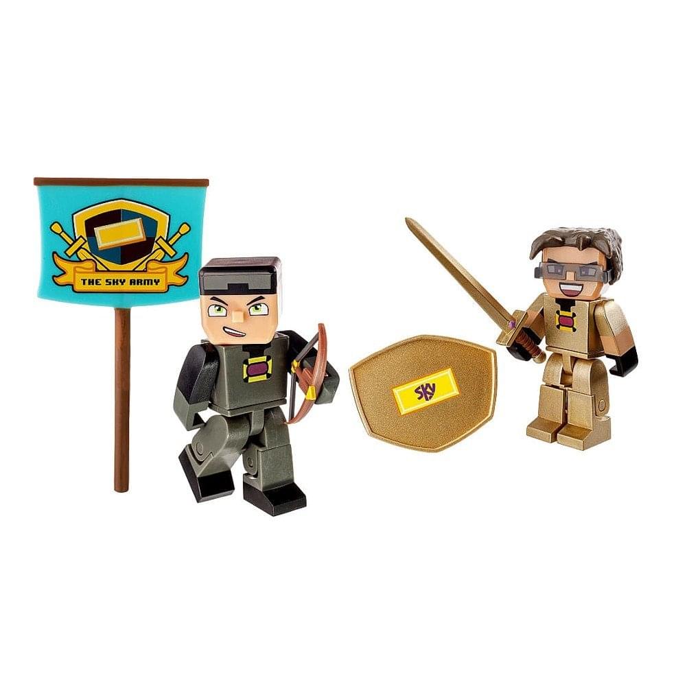 Tube Heroes Sky Hero 2-Pack 3" Action Figure