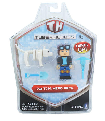 Tube Heroes DanTDM Minecart Action Figure Hero Pack