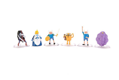 Adventure Time Deluxe 6 Pack 2" Action Figure Set