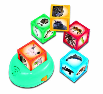 Smithsonian Kids Interactive Animal Cubes Learning Game With Sound