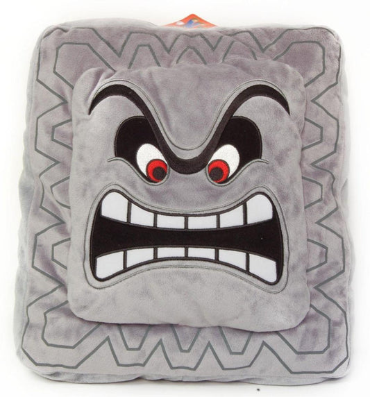 Super Mario 12" Plush Pillow Thwomp