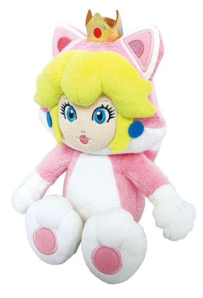 Super Mario Cat Peach 10" Plush