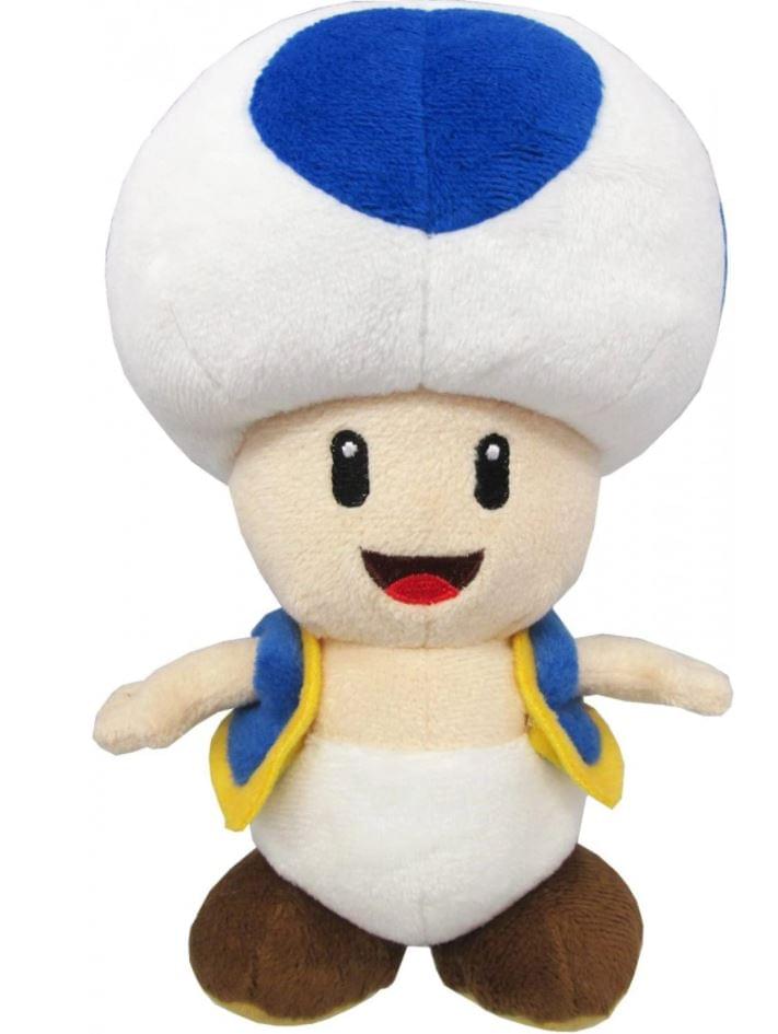 Super Mario All Star Collection 8 Inch Plush § Blue Toad