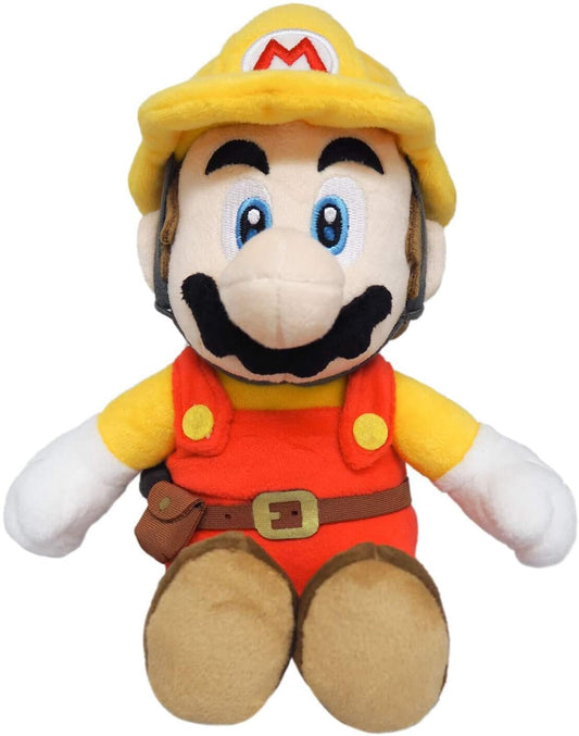 Super Mario All Star Collection 9.5 Inch Plush § Builder Mario