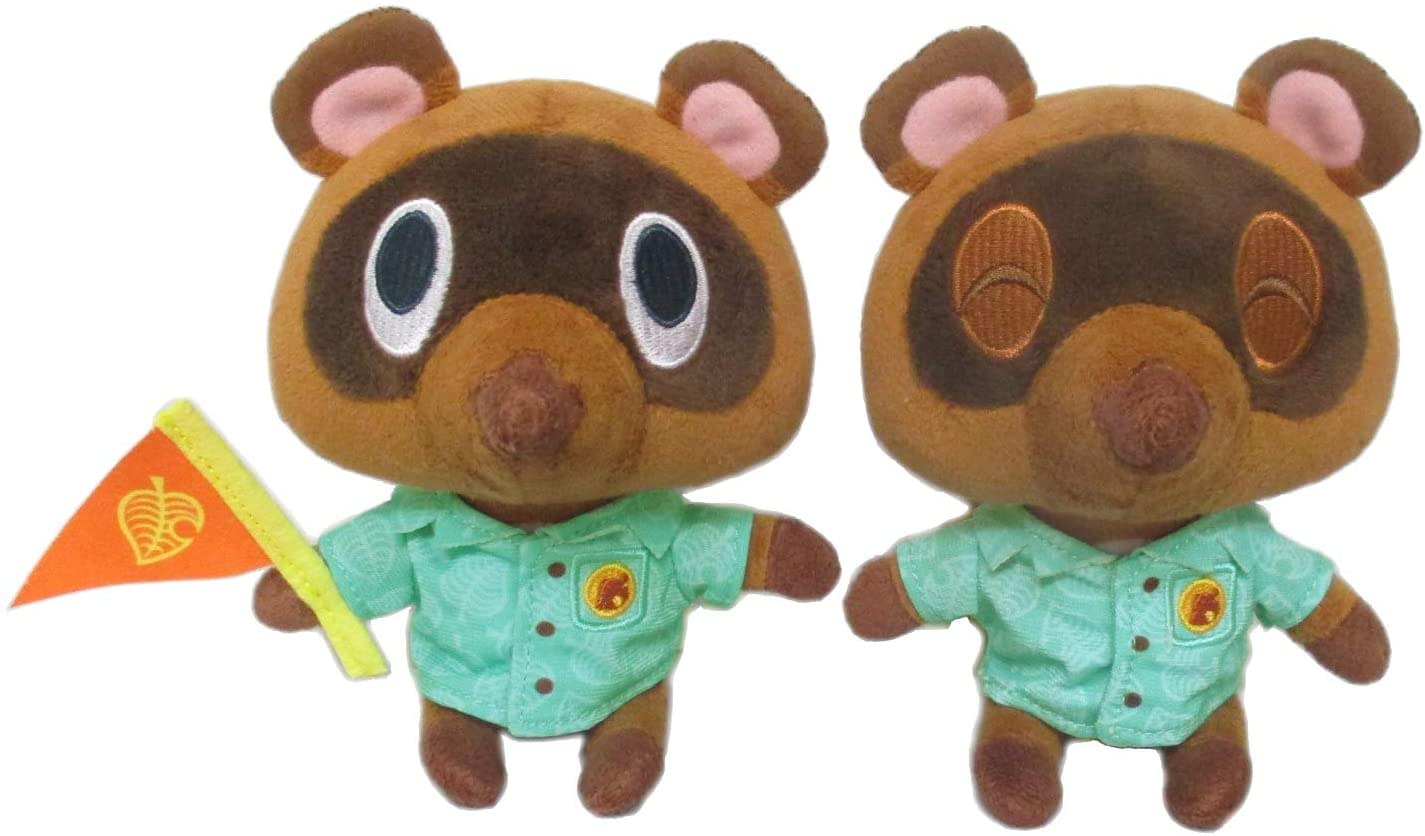 Animal Crossing New Horizons 5.5 Inch Timmy & Tommy Plush Set