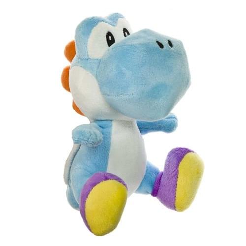 Super Mario Bros 6" Plush Light Blue Yoshi