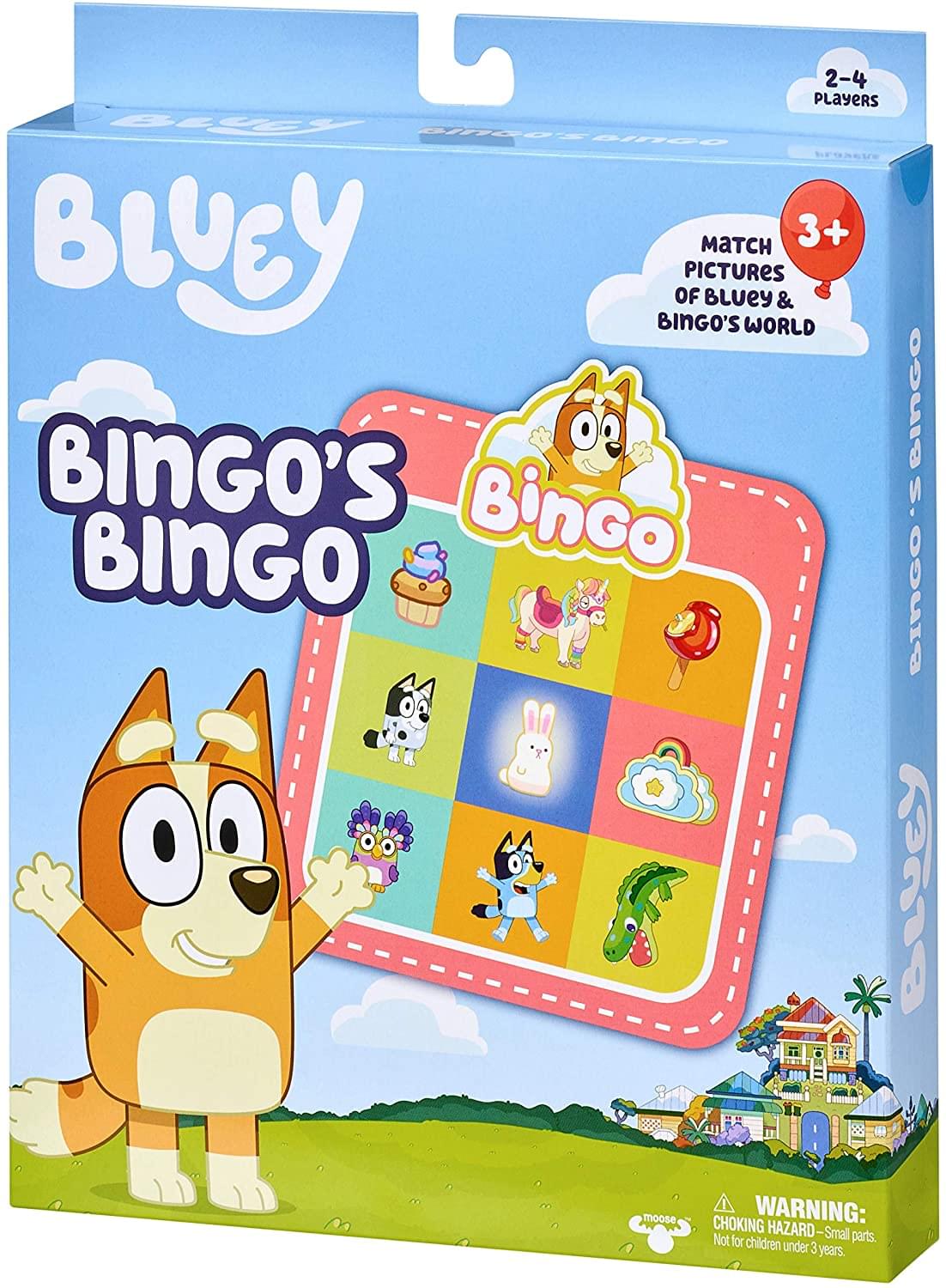 Bluey Bingo's Bingo Card Game § For 2-4 Players