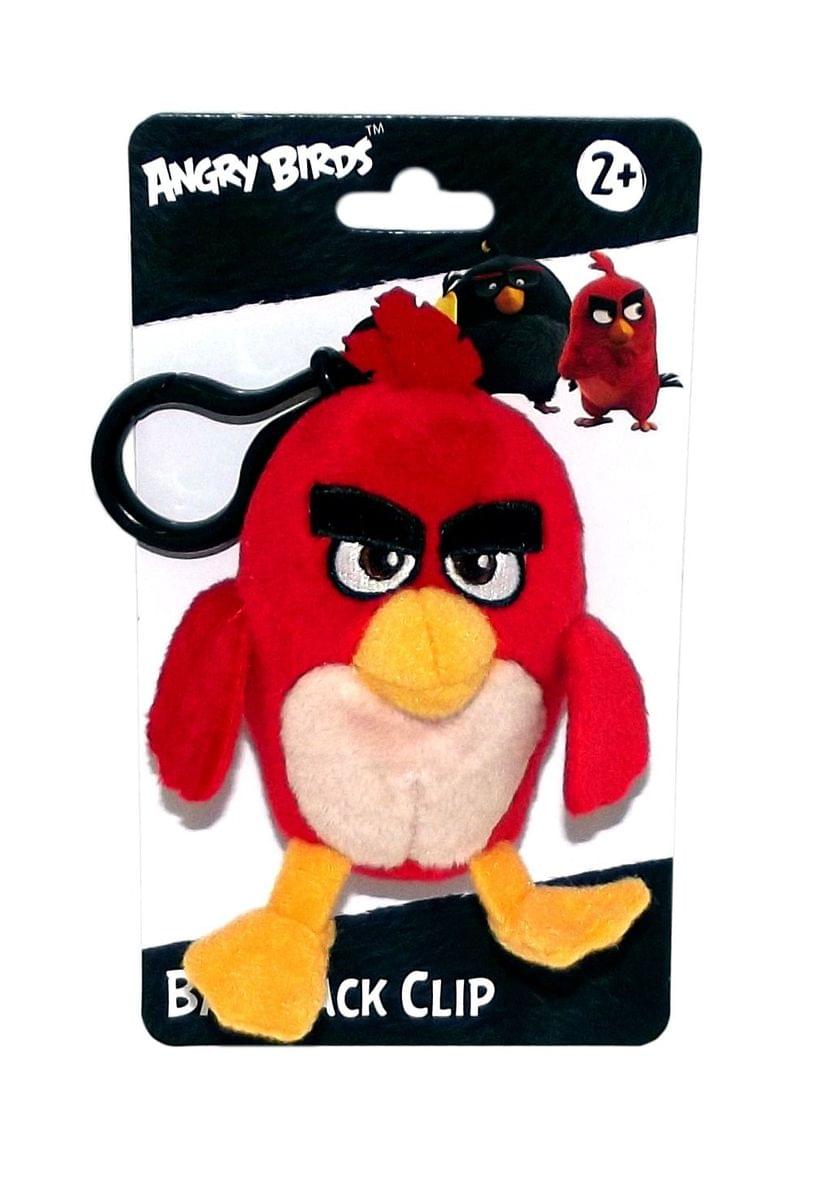 Angry Birds Movie 4.5" Plush Clip On: Red