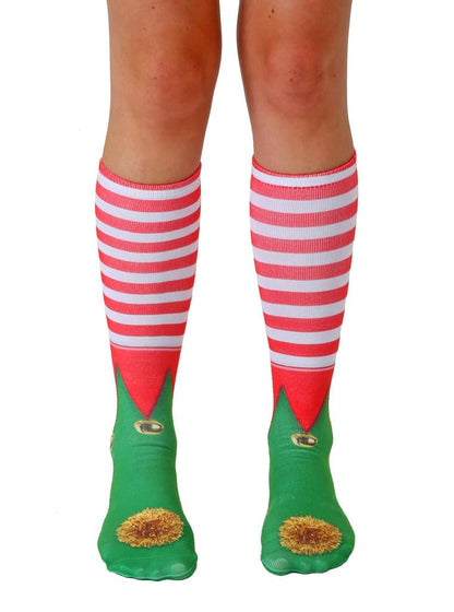 Unisex Elf Shoes Knee High Socks