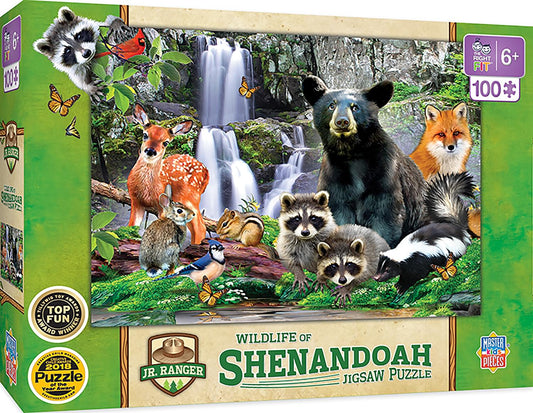 Wildlife of Shenandoah National Park 100 Piece Jigsaw Puzzle