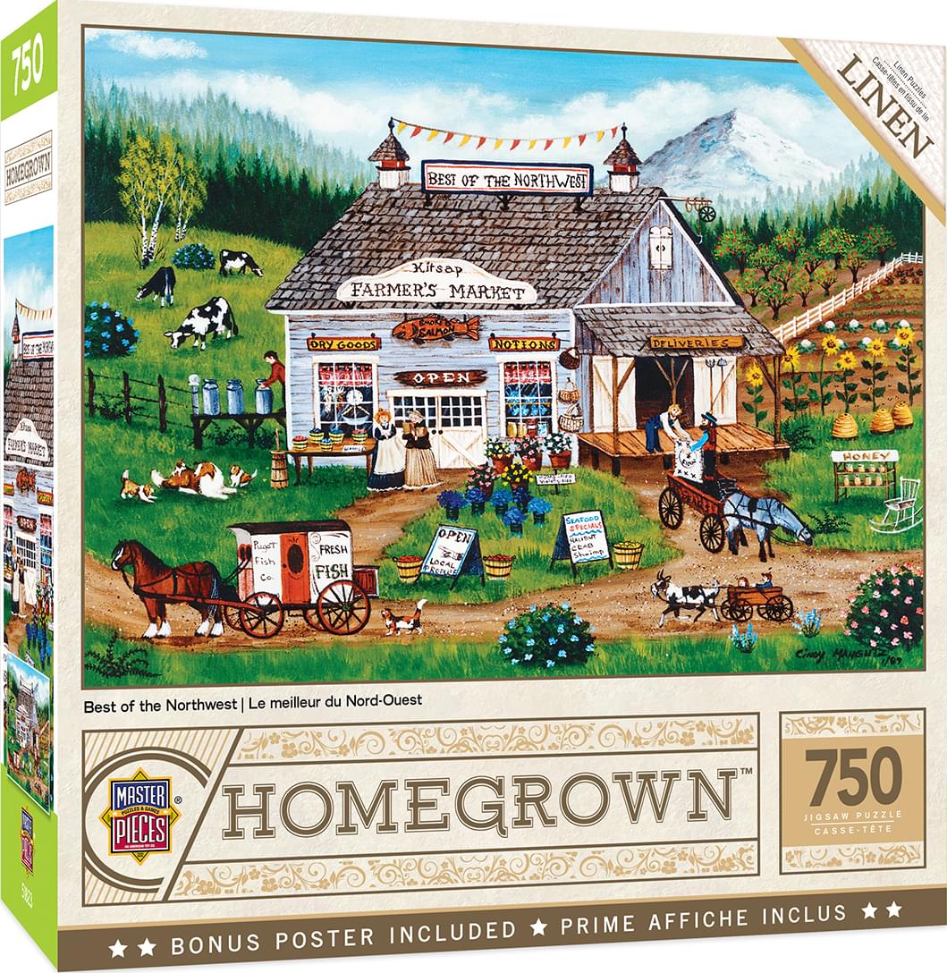 Best of the Northwest 750 Piece Jigsaw Puzzle