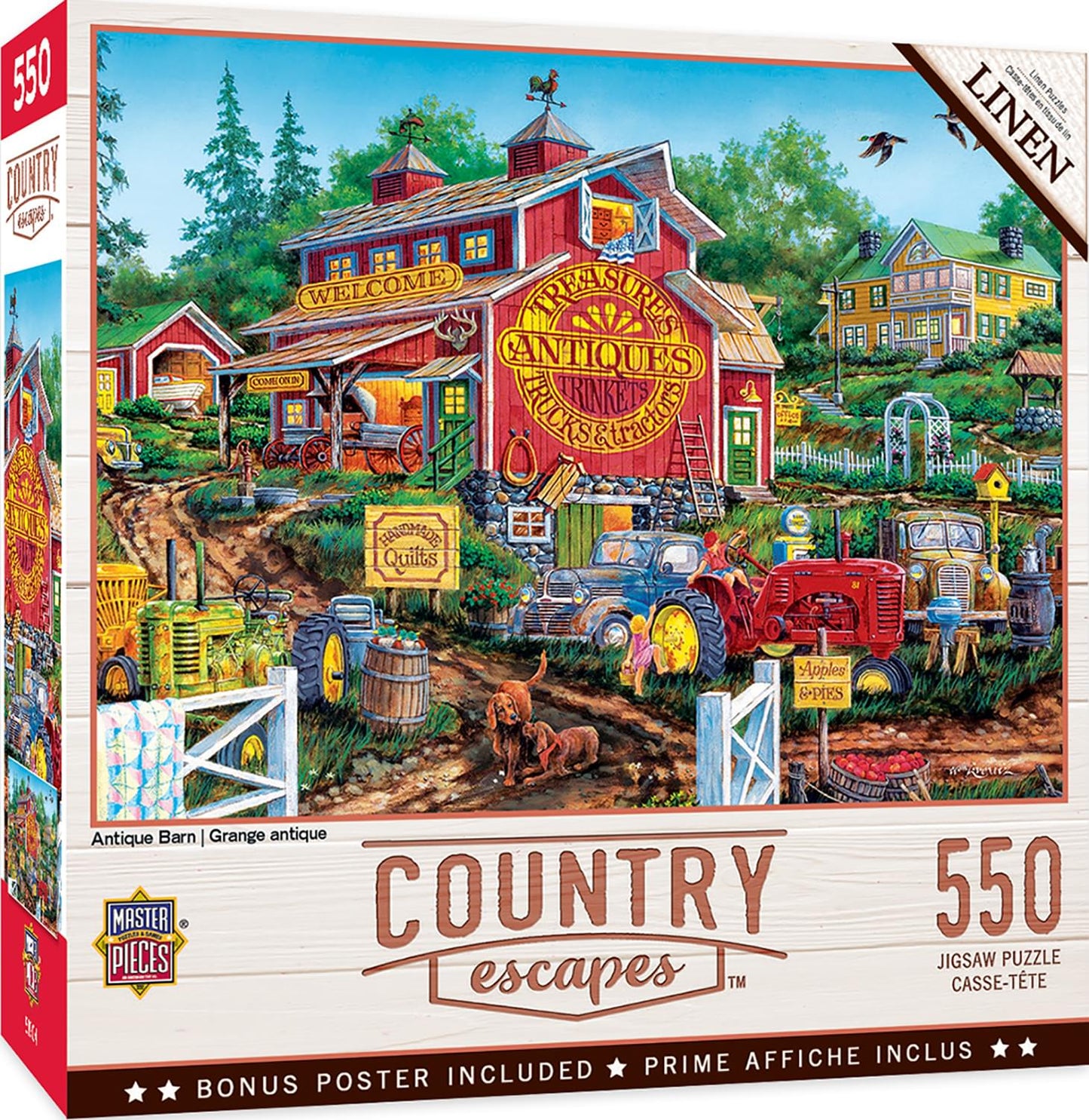 Antique Barn 550 Piece Jigsaw Puzzle