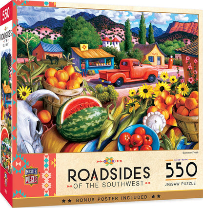 Summer Fresh 550 Piece Jigsaw Puzzle