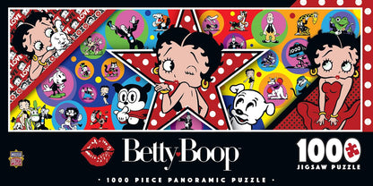 Betty Boop 1000 Piece Panoramic Jigsaw Puzzle